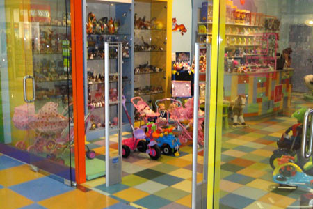 Установка противокражного оборудования в сети детских магазинов Город Игрушек